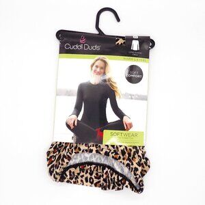 Cuddl Duds Top Layering Soft Wear Long Sleeve Crew Size Medium M